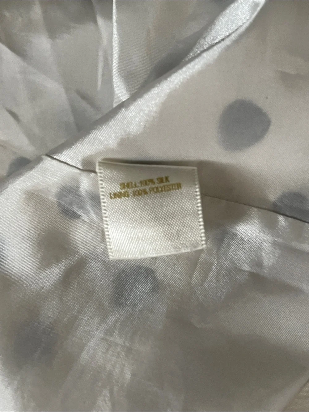 kate spade silk White and Black Polka Dot Ruffle Mini Dress 4